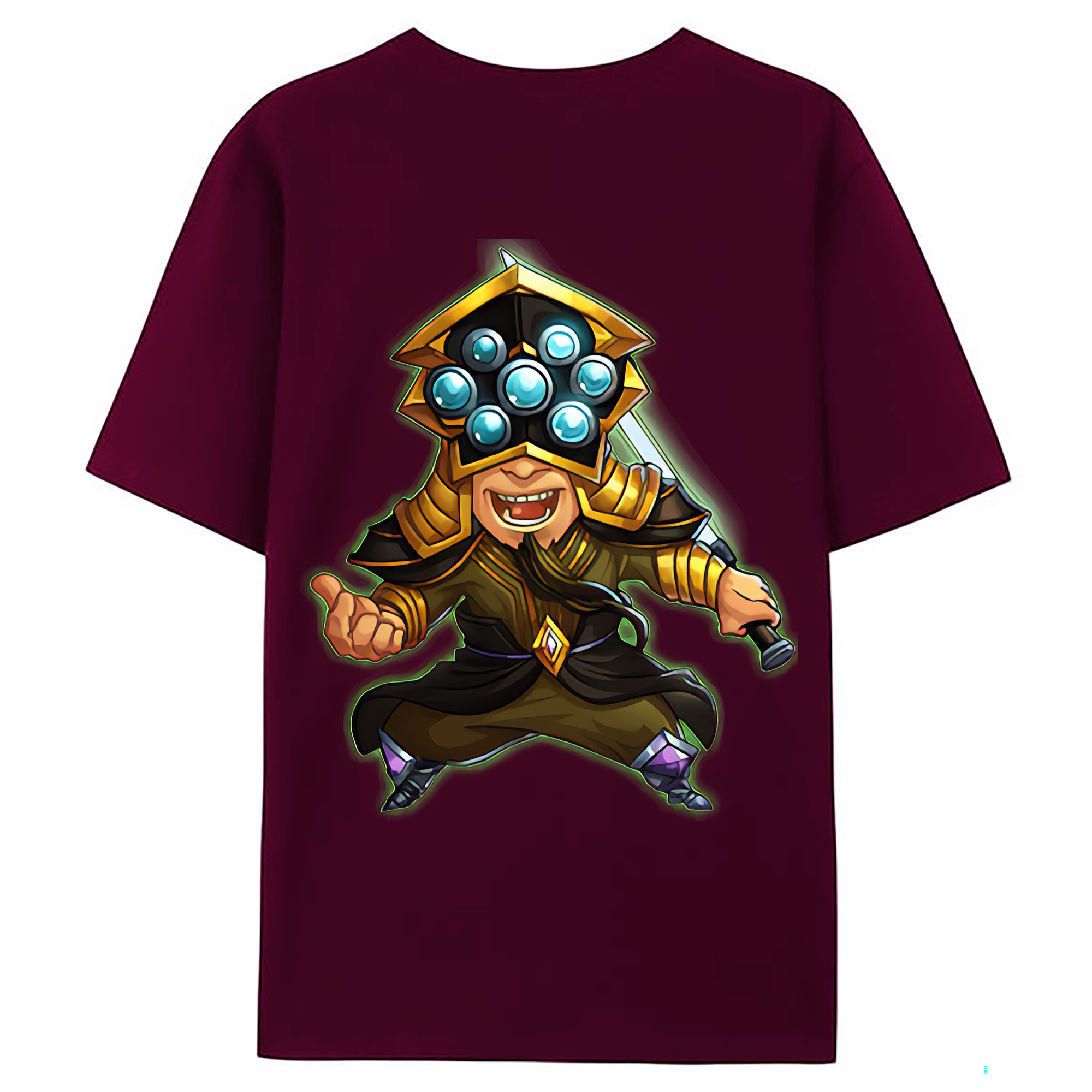 （画像用） リーグ・オブ・レジェンド League of Legends LOL レディース半袖Tシャツ(バックプリント)